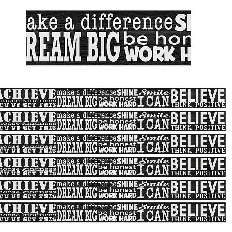 (6 PK) POSITIVE SAYINGS STRAIGHT