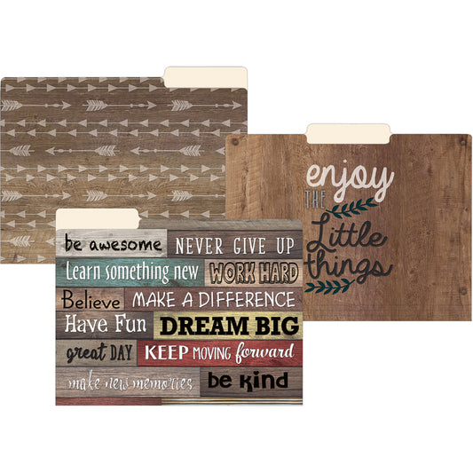 FARMHOUSE CHICFILE FOLDERS