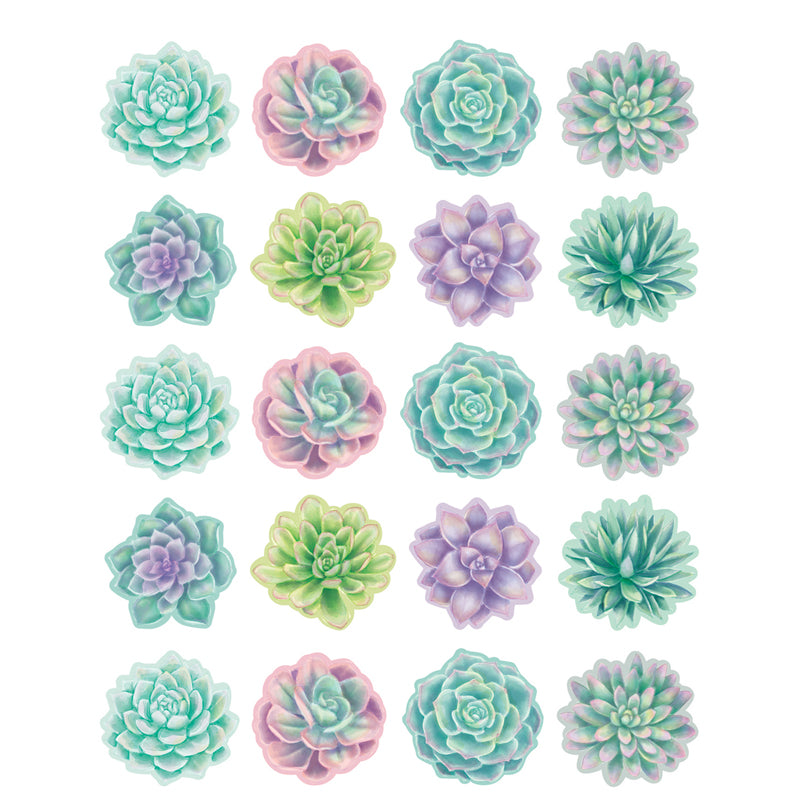 RUSTIC BLOOM SUCCULENTS STICKERS