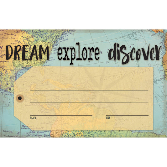 (6 PK) DREAM EXPLORE DISCOVER