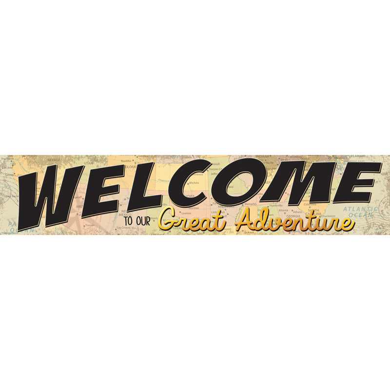 WELCOME TO GREAT ADVENTURE BANNER