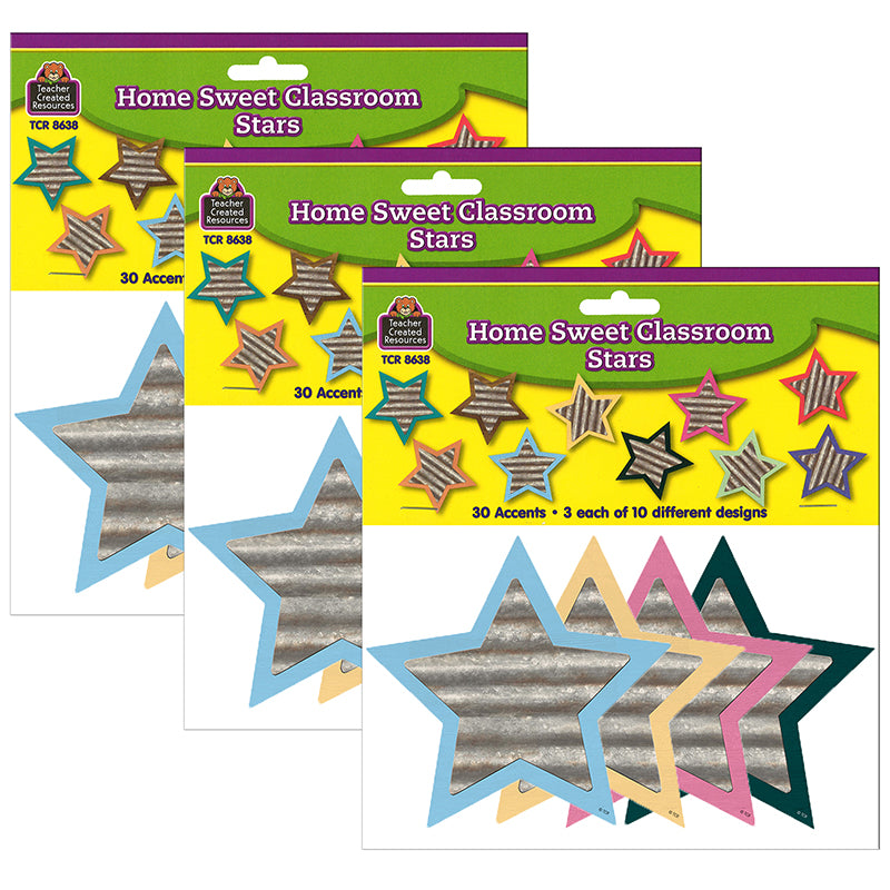 (3 PK) HOME SWEET CLASSROOM STARS