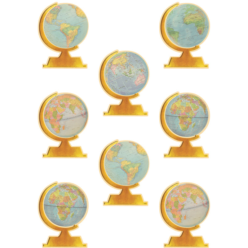 TRAVEL THE MAP GLOBES ACCENTS