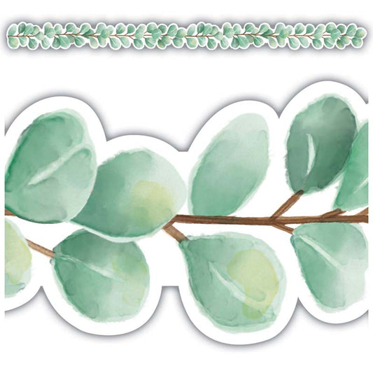 EUCALYPTUS DIE CUT BORDER TRIM