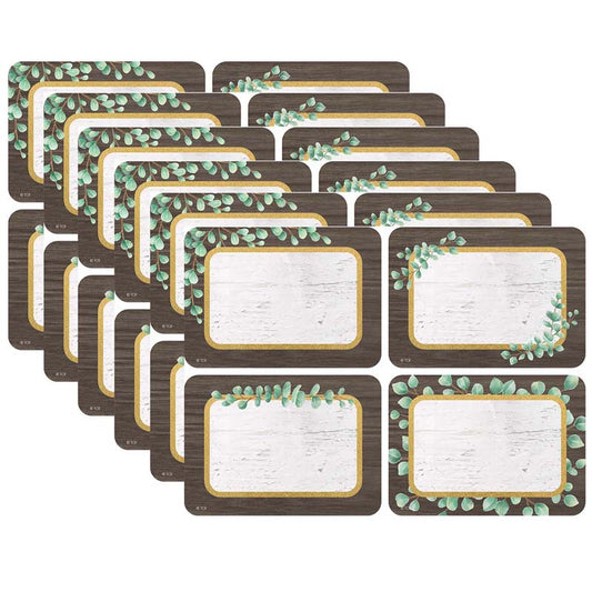 (6 PK) EUCALYPTUS NAME TAGS/LABELS