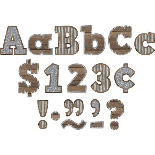 BOLD BLOCK 4IN LETTERS COMBO PACK
