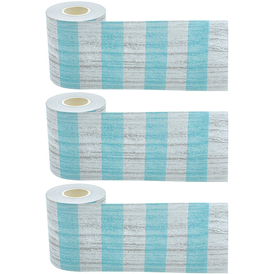 (3 PK) VINTAGE BLUE STRIPES ROLLED