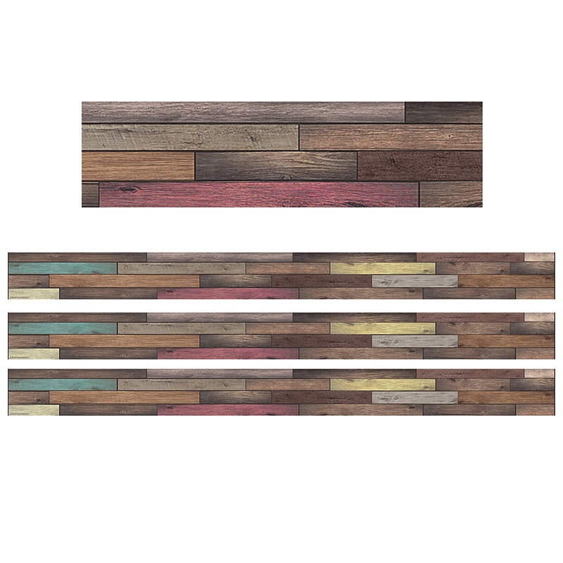 (3 PK) RECLAIMED WOOD STRAIGHT