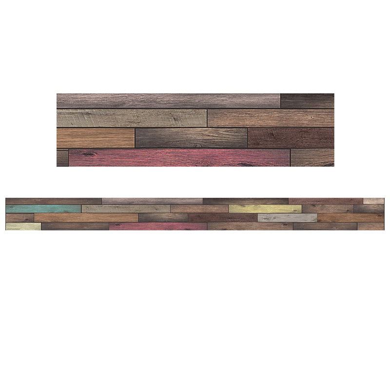 RECLAIMED WOOD STRAIGHT BORDER