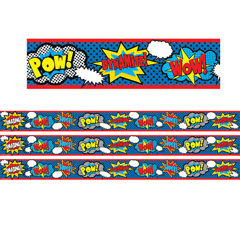 (3 PK) SUPERHERO STRAIGHT ROLLED