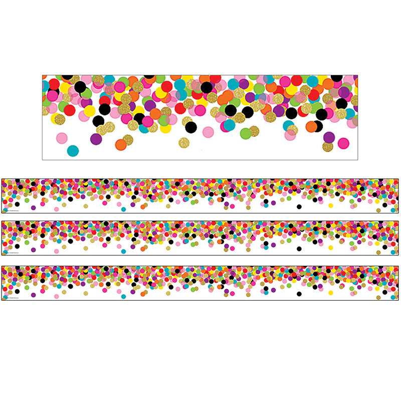 (3 PK) CONFETTI STRAIGHT ROLLED