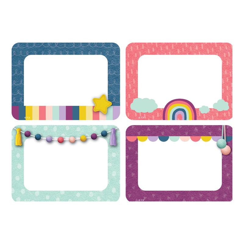 OH HAPPY DAY NAME TAGS/LABELS