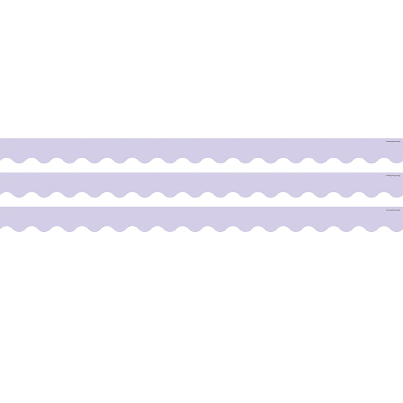 (3 EA) LAVENDER ROLLED BORDER