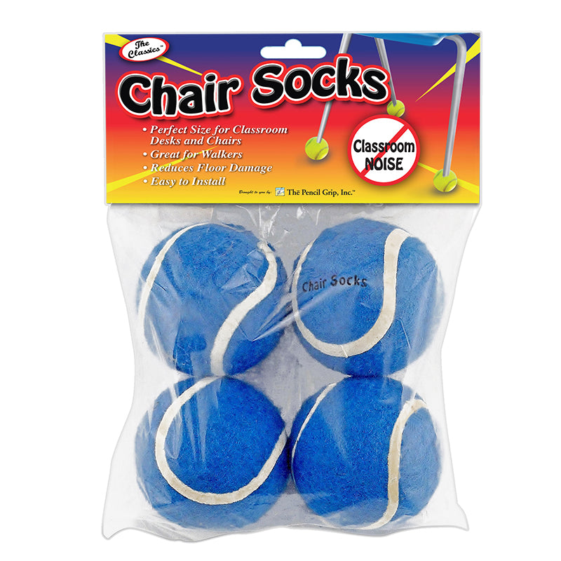 CHAIR SOCKS BLUE 144PK