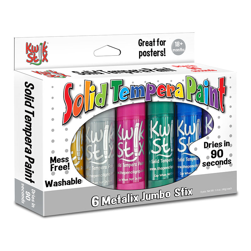 KWIK STIX PAINT 6 METALLIC COLORS