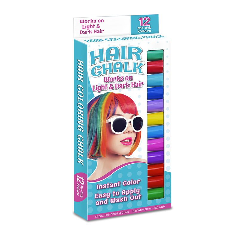 HAIR STIX HAIR CHALK 12 COLORS