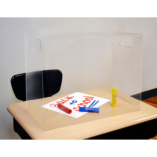 PERSONAL SPACE DESK DIVDR CLR SMALL