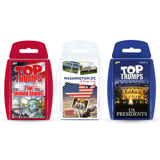 TOP TRUMPS 3GAME BUNDLE RED WHITE &