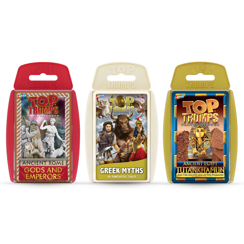 TOP TRUMPS 3-GAME BUNDLE ANCIENT