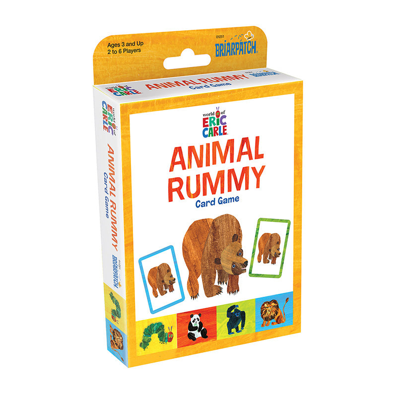 ERIC CARLE ANIMAL RUMMY CARD GAME