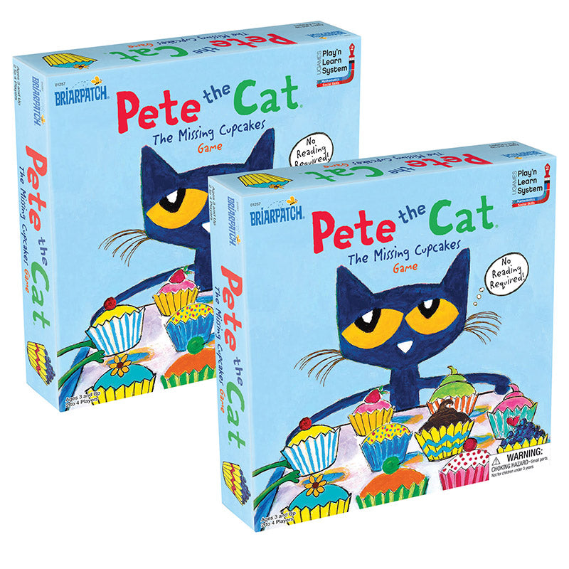 (2 EA) PETE THE CAT MISSING CUPCAKE