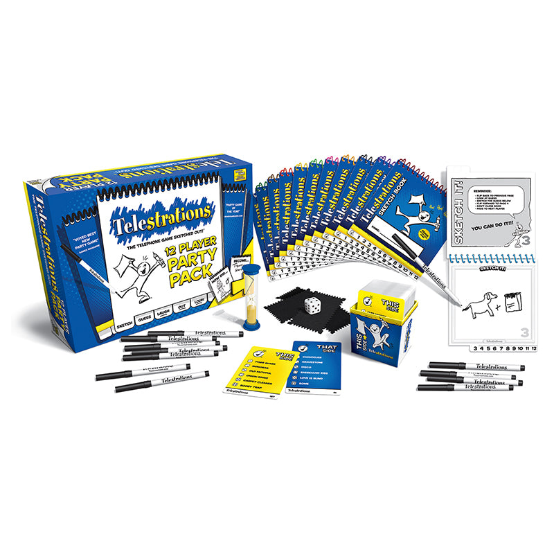 TELESTRATIONS 12 PLAYER PARTY PACK