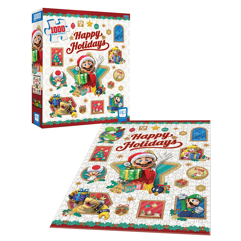 SUPER MARIO HAPPY HOLIDAYS PUZZLE