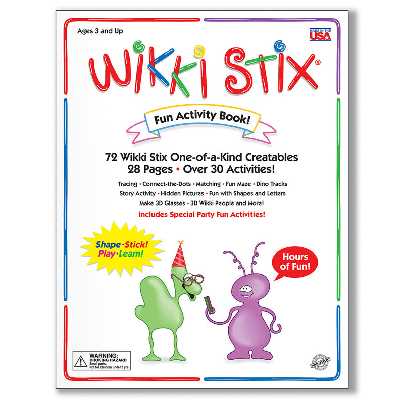 WIKKI STIX FUN ACTIVITY BOOK