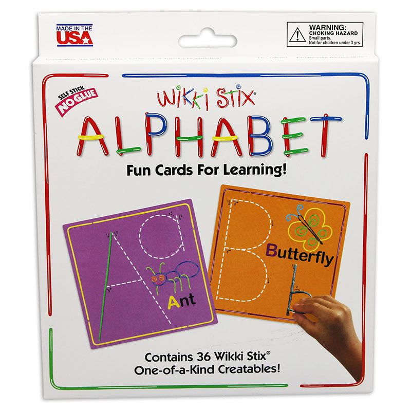 WIKKI STIX ALPHABET CARDS