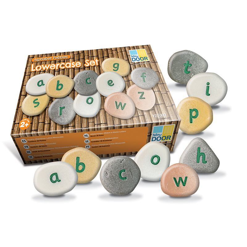 LOWERCASE ALPHABET PEBBLES